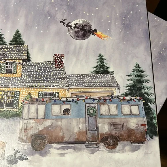 Pottery Barn National Lampoon's Christmas Vacation Set of place